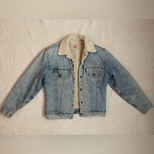 Vintage Levi's Sherpa Denim Jacket